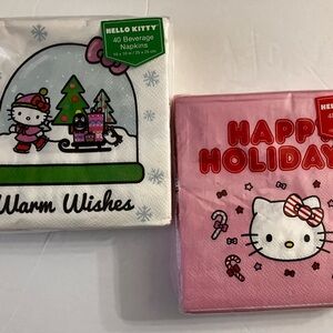 Hello Kitty Holiday Napkins